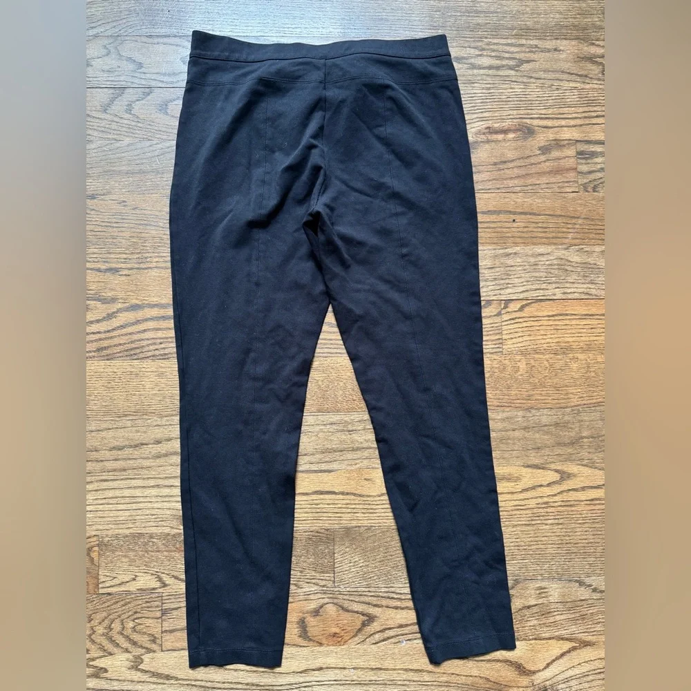 J. Crew Black Skinny Pants with Zippered Pockets Size 12R